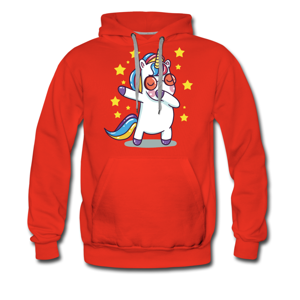 Dab Einhorn | Men’s Premium Hoodie - Rot