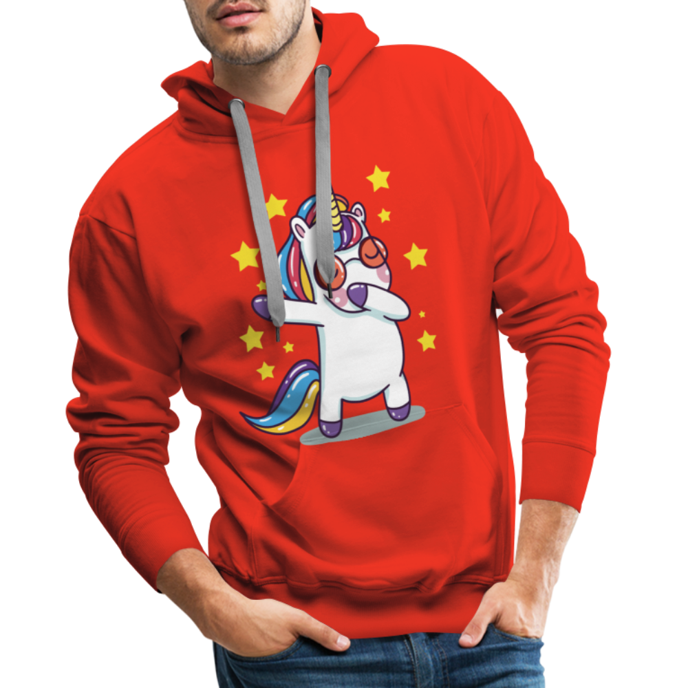 Dab Einhorn | Men’s Premium Hoodie - Rot