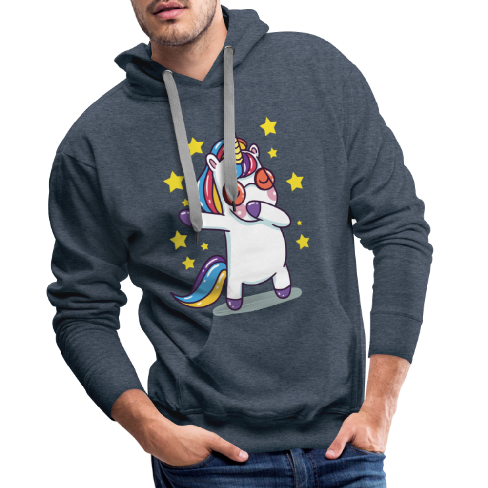 Dab Einhorn | Men’s Premium Hoodie - Jeansblau