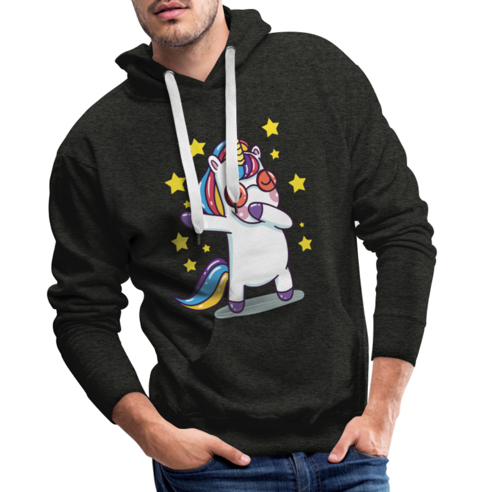 Dab Einhorn | Men’s Premium Hoodie - Anthrazit