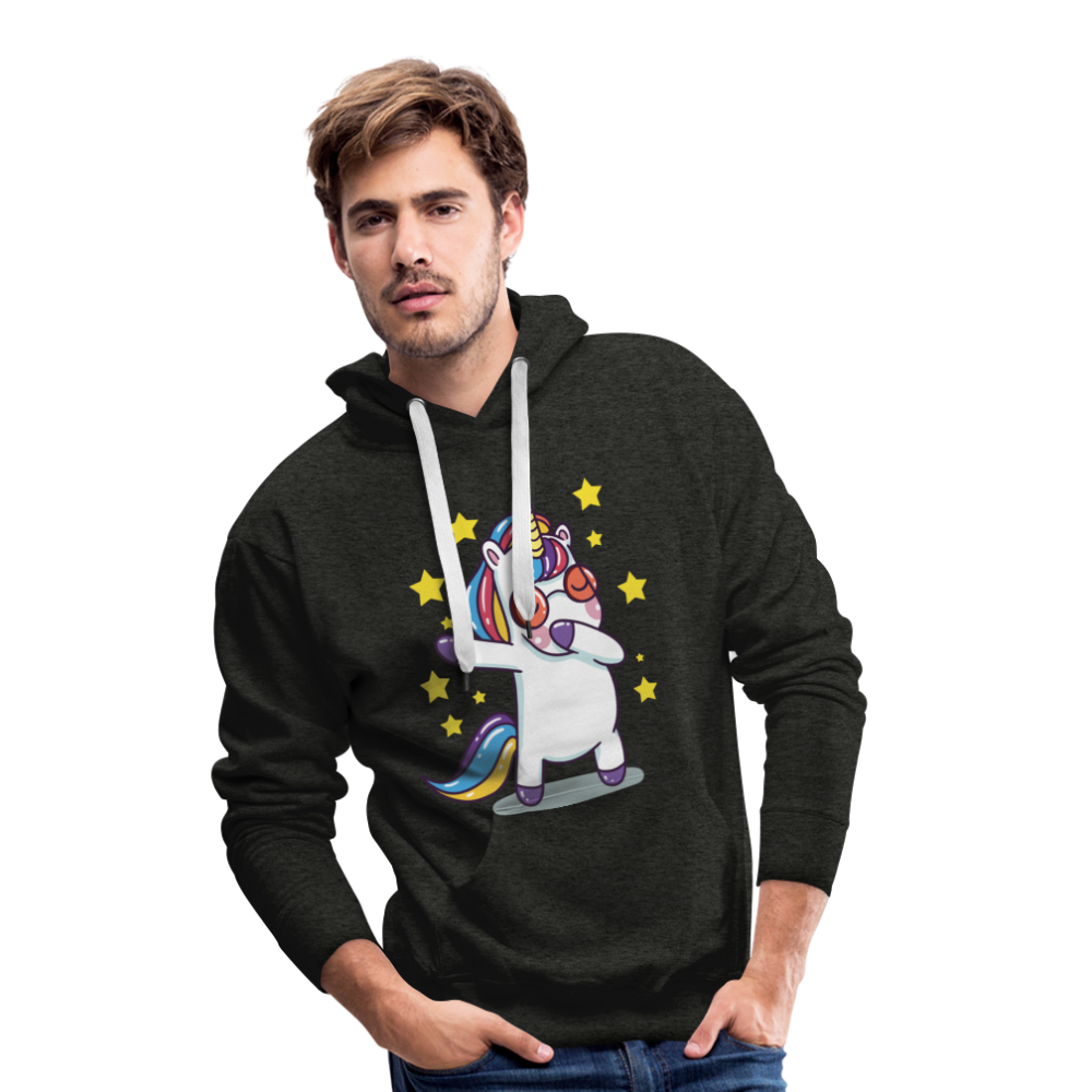 Dab Einhorn | Men’s Premium Hoodie - Anthrazit