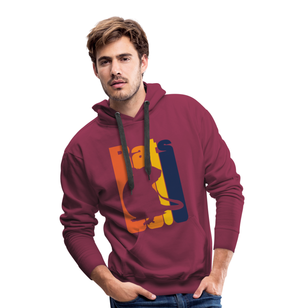 Rats | Men’s Premium Hoodie - Bordeaux