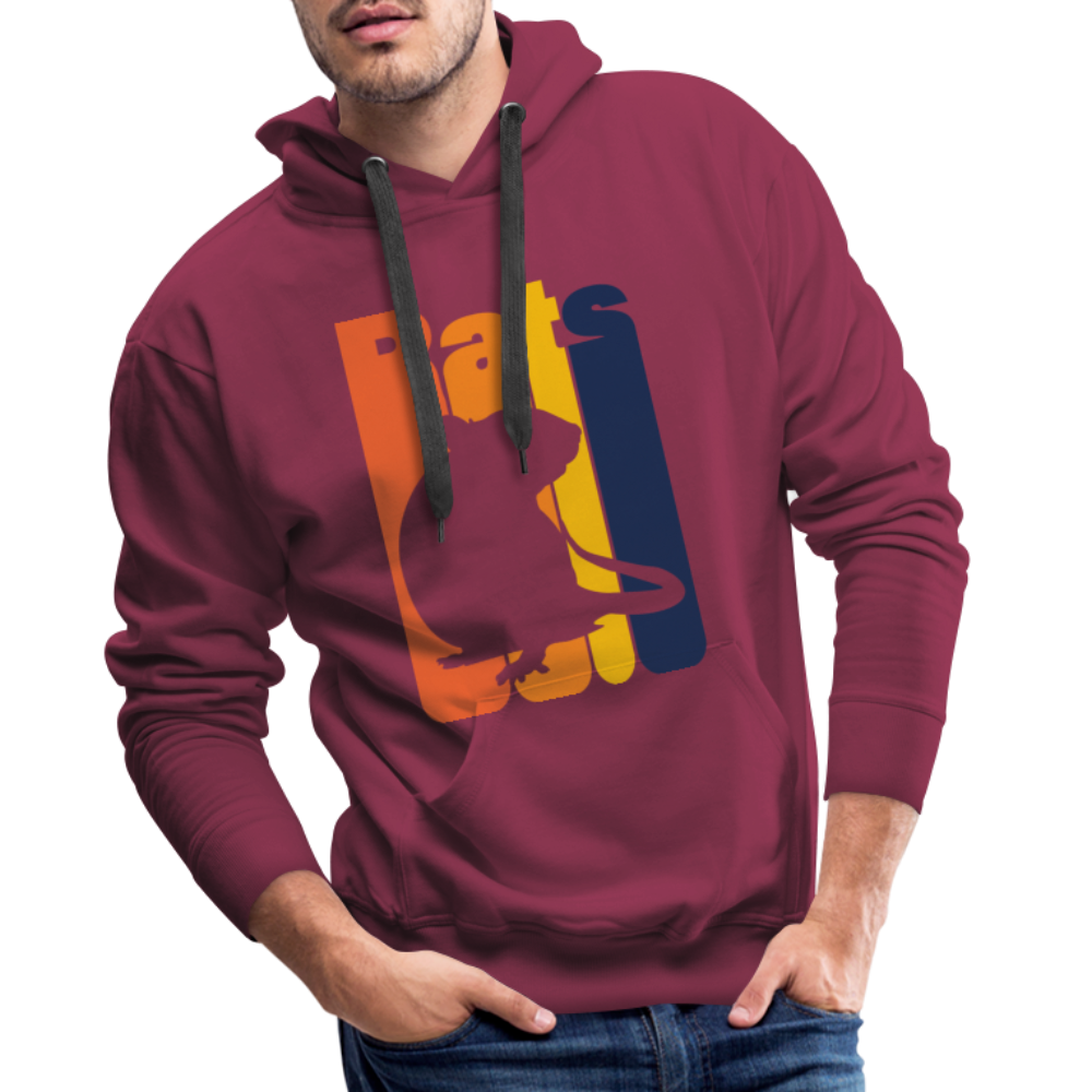 Rats | Men’s Premium Hoodie - Bordeaux
