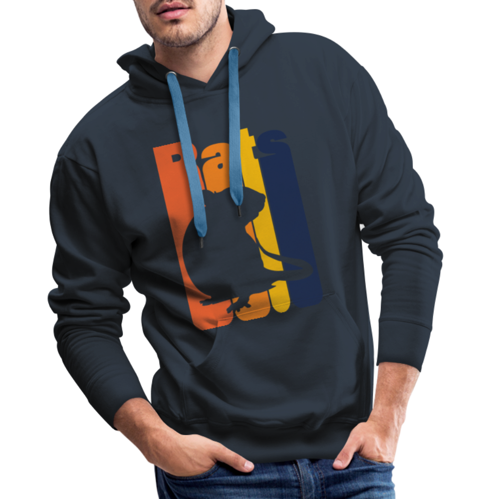 Rats | Men’s Premium Hoodie - Navy