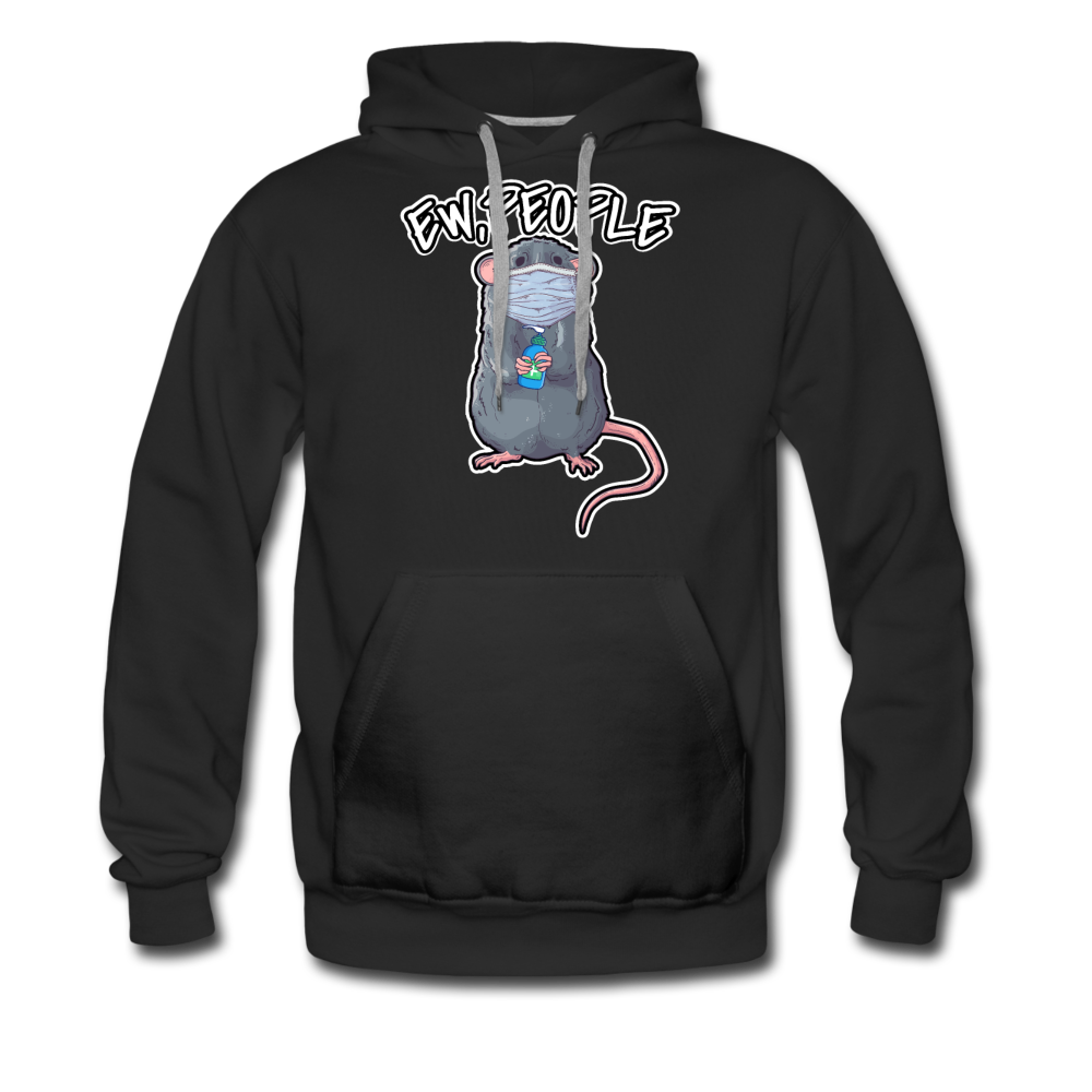 Ew People Ratte | Men’s Premium Hoodie - Schwarz