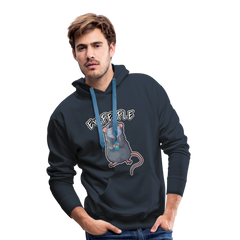 Ew People Ratte | Men’s Premium Hoodie - Navy