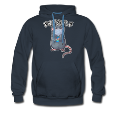 Ew People Ratte | Men’s Premium Hoodie - Navy