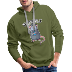 Ew People Ratte | Men’s Premium Hoodie - Olivgrün