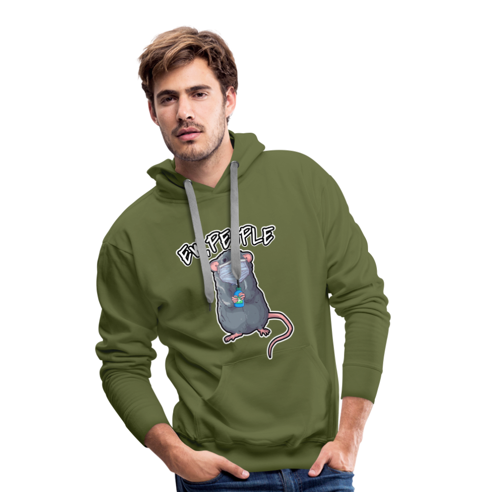 Ew People Ratte | Men’s Premium Hoodie - Olivgrün
