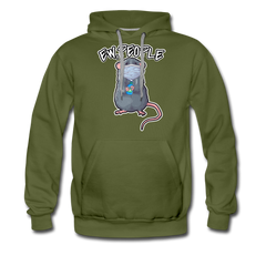 Ew People Ratte | Men’s Premium Hoodie - Olivgrün