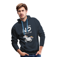 Nö Einhorn | Men’s Premium Hoodie - Navy