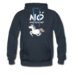 Nö Einhorn | Men’s Premium Hoodie - Navy
