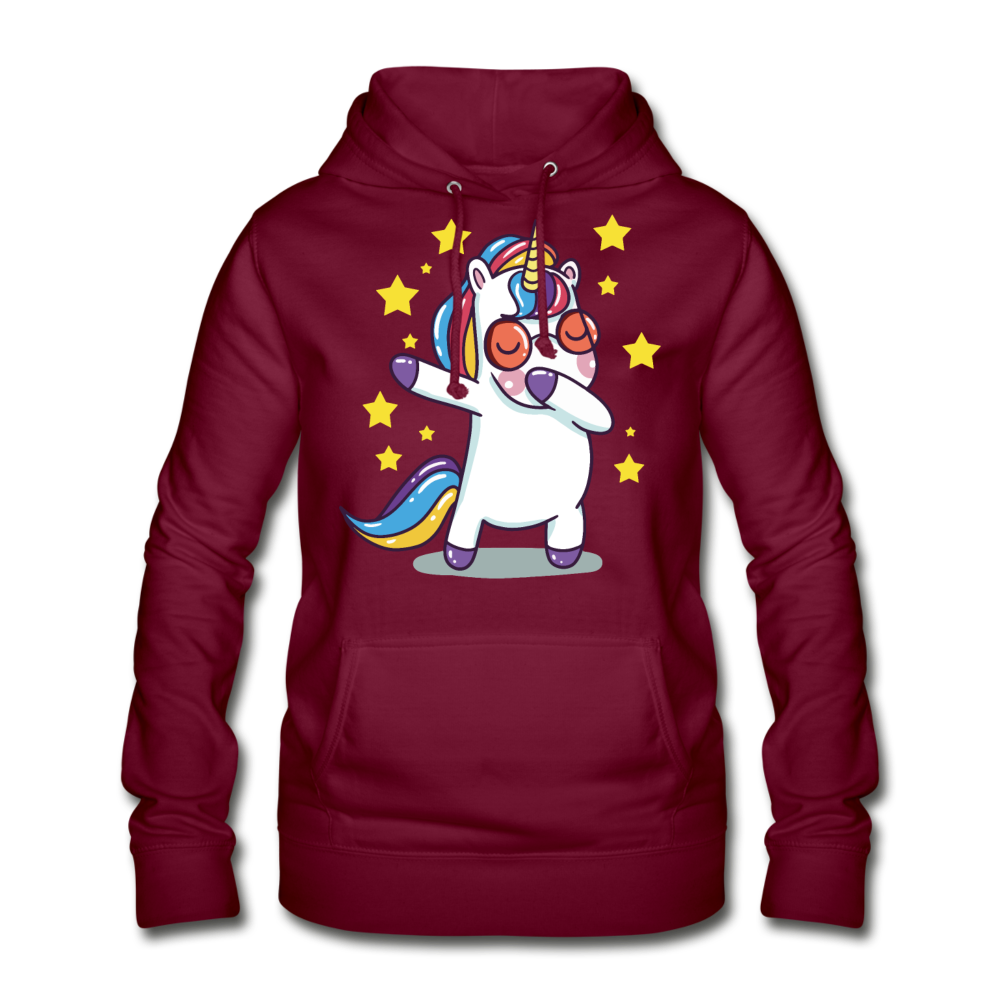 Dab Einhorn | Frauen Hoodie - Bordeaux