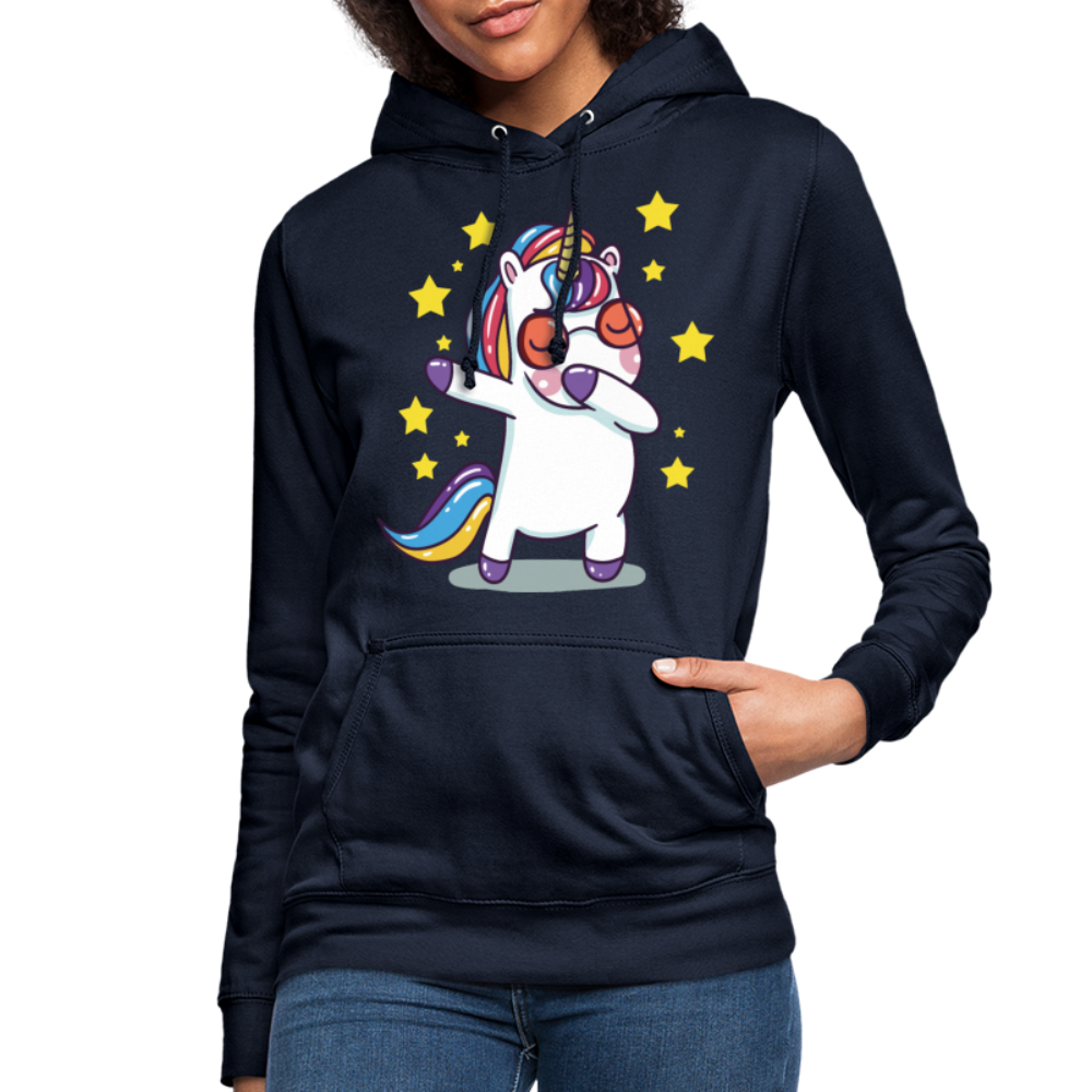 Dab Einhorn | Frauen Hoodie - Navy