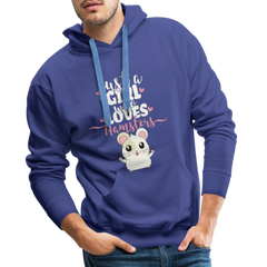 Just A Girl Who Loves Hamsters | Men’s Premium Hoodie - Königsblau