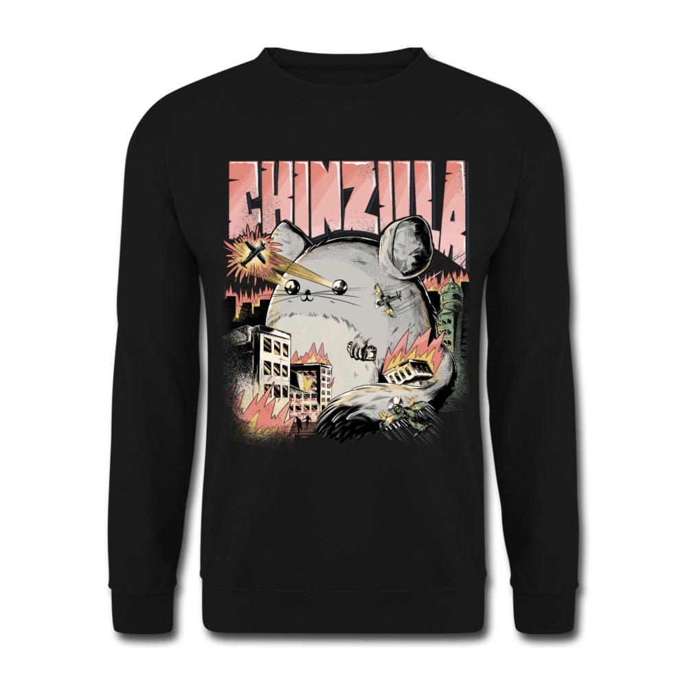 Chinzilla | Unisex Pullover - Schwarz