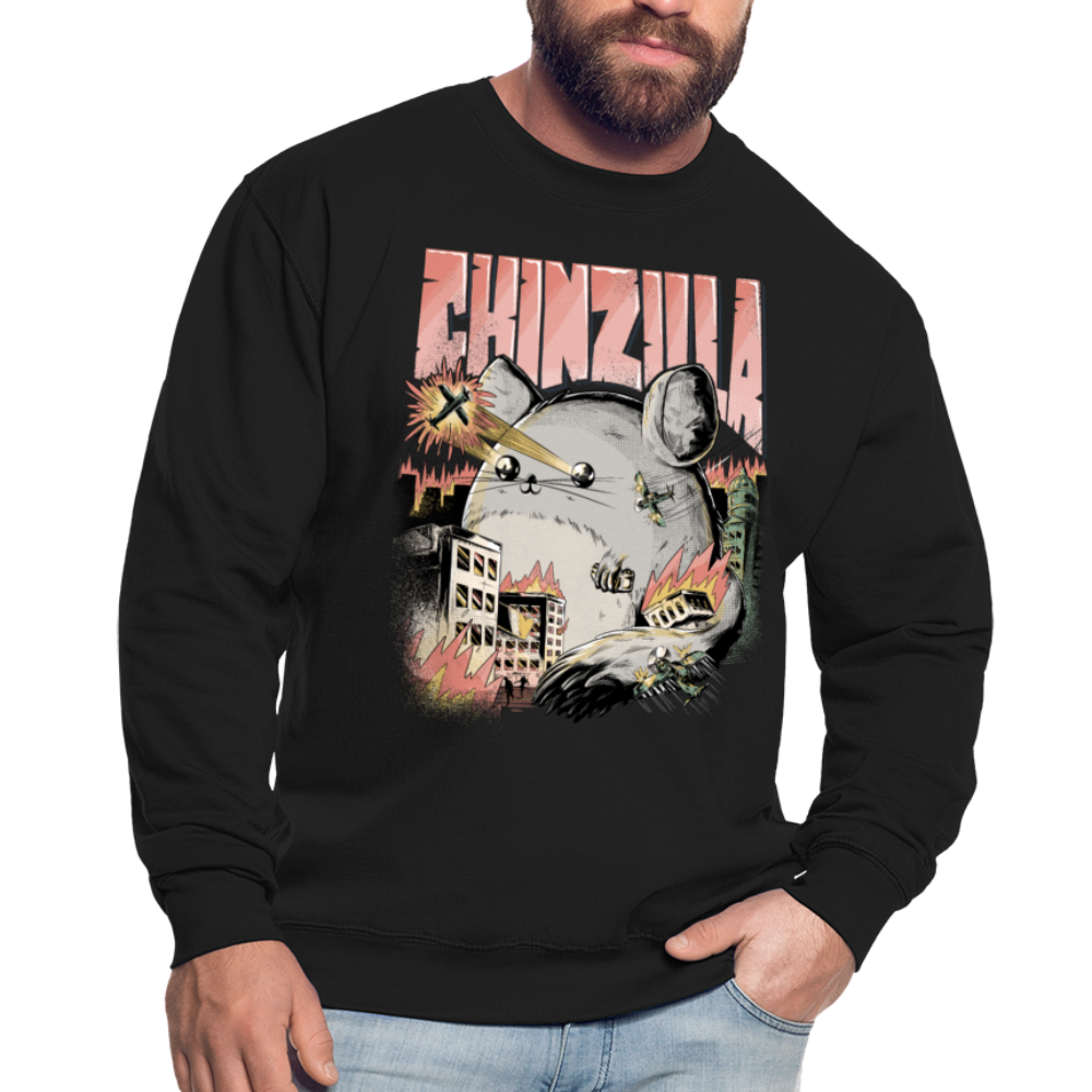 Chinzilla | Unisex Pullover - Schwarz