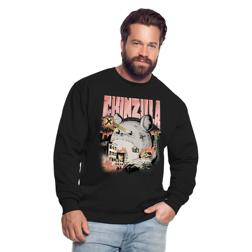 Chinzilla | Unisex Pullover - Schwarz