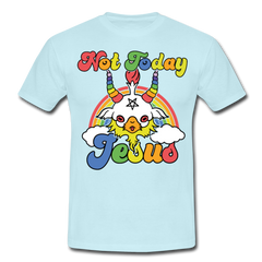 Not Today Jesus | Männer T-Shirt - Sky