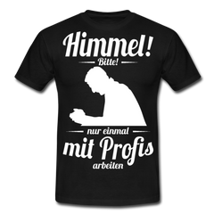 Männer T-Shirt - Schwarz