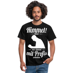Männer T-Shirt - Schwarz