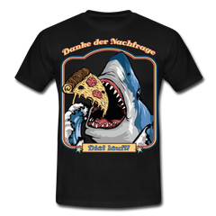 Danke der Nachfrage Diät läuft! | Männer T-Shirt - Schwarz