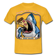 Danke der Nachfrage Diät läuft! | Männer T-Shirt - Gelb