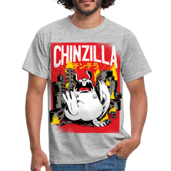 Chinzilla | Männer T-Shirt - Grau meliert