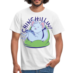 Chinchillin Chinchilla | Männer T-Shirt - Weiß