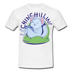 Chinchillin Chinchilla | Männer T-Shirt - Weiß