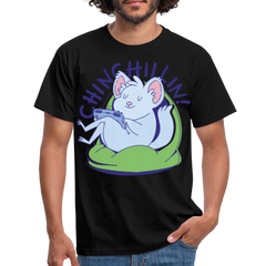 Chinchillin Chinchilla | Männer T-Shirt - Schwarz