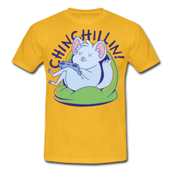 Chinchillin Chinchilla | Männer T-Shirt - Gelb