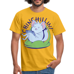 Chinchillin Chinchilla | Männer T-Shirt - Gelb