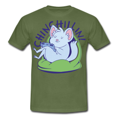 Chinchillin Chinchilla | Männer T-Shirt - Militärgrün