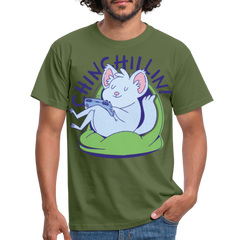 Chinchillin Chinchilla | Männer T-Shirt - Militärgrün
