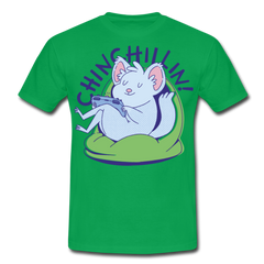 Chinchillin Chinchilla | Männer T-Shirt - Kelly Green