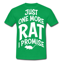 Just One More Rat I Promise | Männer T-Shirt - Kelly Green