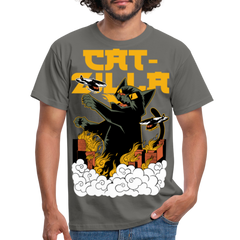 Catzilla | Männer T-Shirt - Graphit