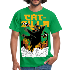 Catzilla | Männer T-Shirt - Kelly Green