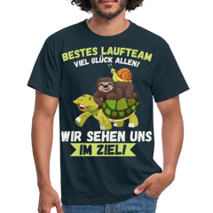 Bestes Laufteam | Männer T-Shirt - Navy