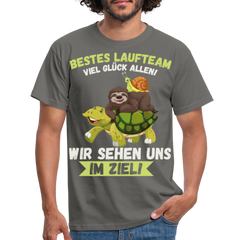 Bestes Laufteam | Männer T-Shirt - Graphit