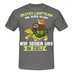 Bestes Laufteam | Männer T-Shirt - Graphit