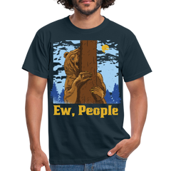 Ew People Bär | Männer T-Shirt - Navy