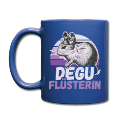 Degu Flüsterin | Tasse einfarbig - Royalblau