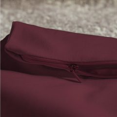 Degu Flüsterin | Sofakissenbezug 44 x 44 cm - Burgunderrot