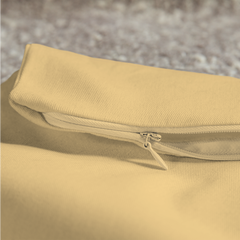 Degu Flüsterin | Sofakissenbezug 44 x 44 cm - Hellgelb