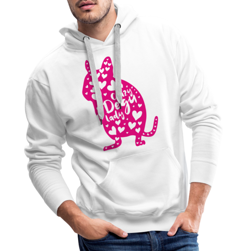 Men’s Premium Hoodie - Weiß