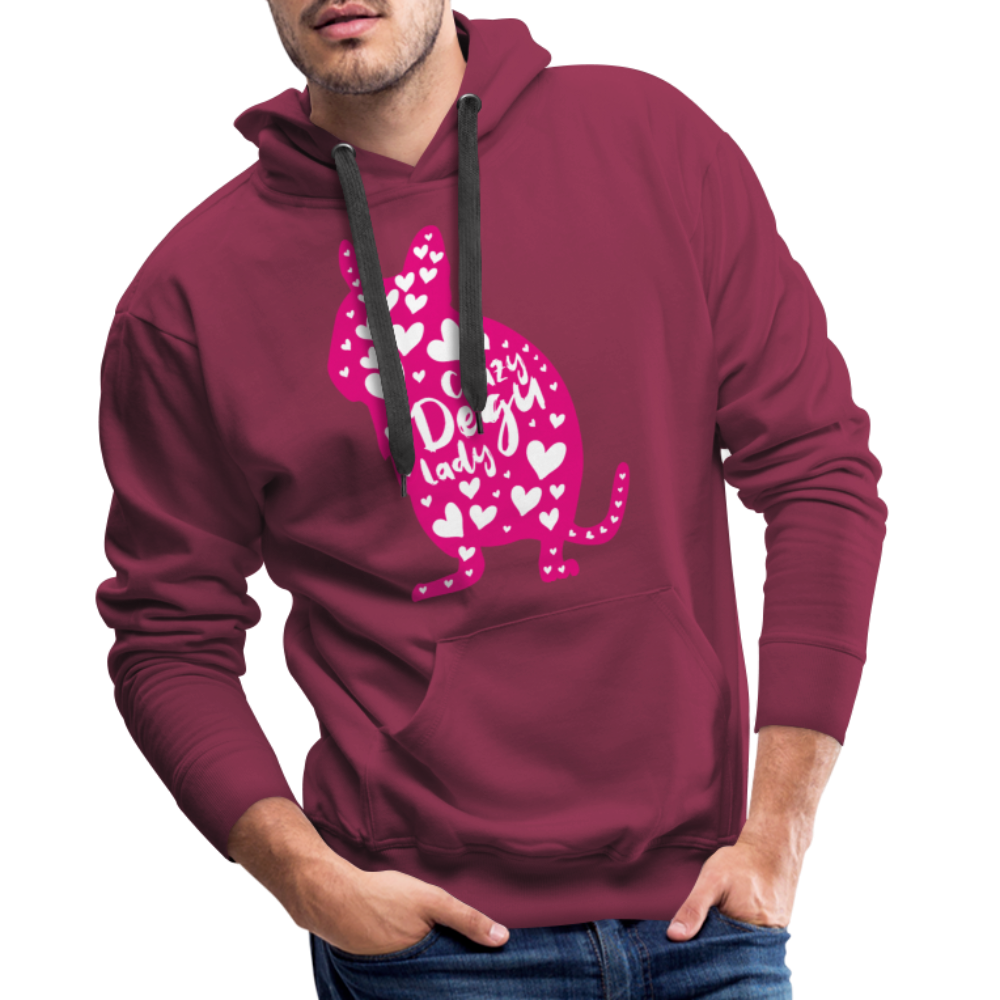 Men’s Premium Hoodie - Bordeaux