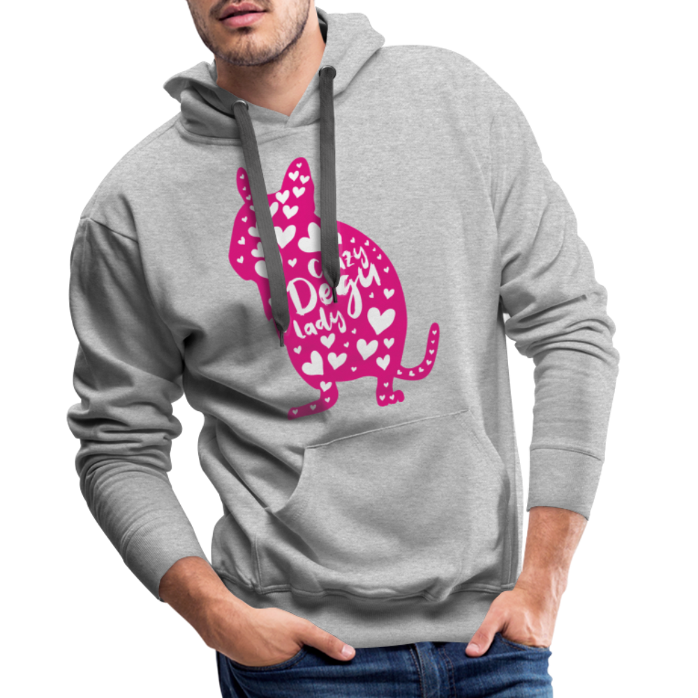 Men’s Premium Hoodie - Grau meliert