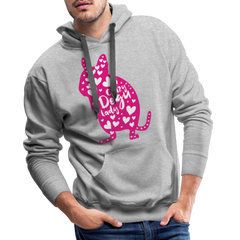 Men’s Premium Hoodie - Grau meliert